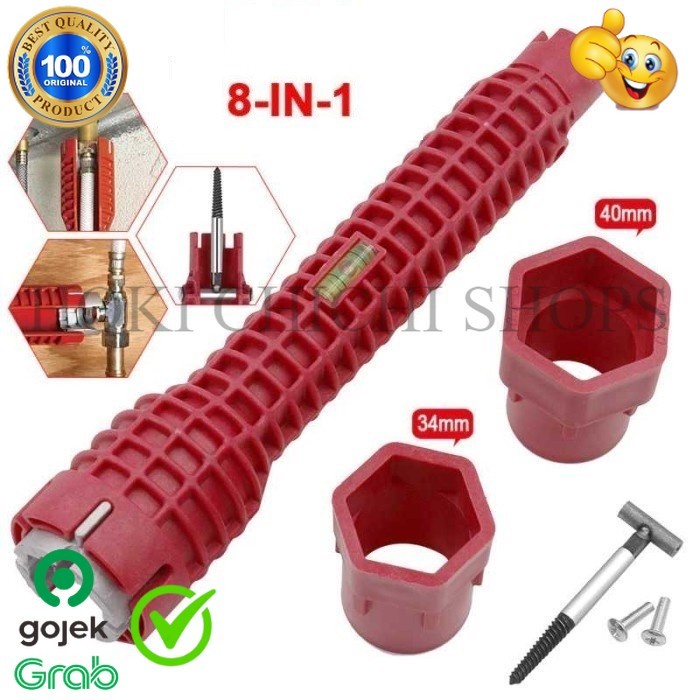 Faucet Opener Tool Wrench Bathroom Sink Drains WC Pipe ORIGINAL CC