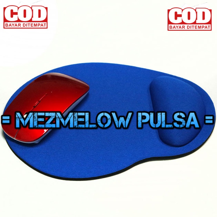 Mousepad Non slip with Ergonomic Mouse Pad Model Bantal Non Logo - Gambar 4