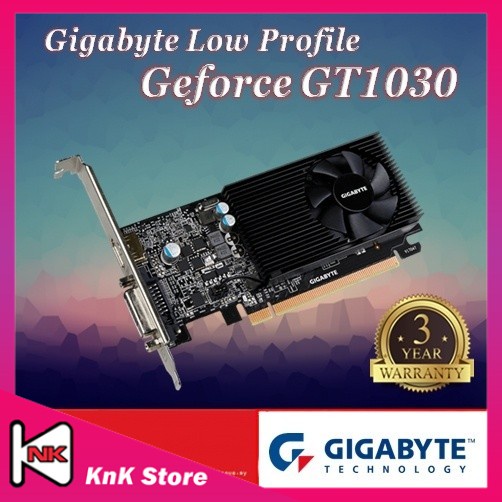 GIGABYTE Gaming GeForce GT 1030 Low Profile 2G DDR5 Graphic Card [ GV ...