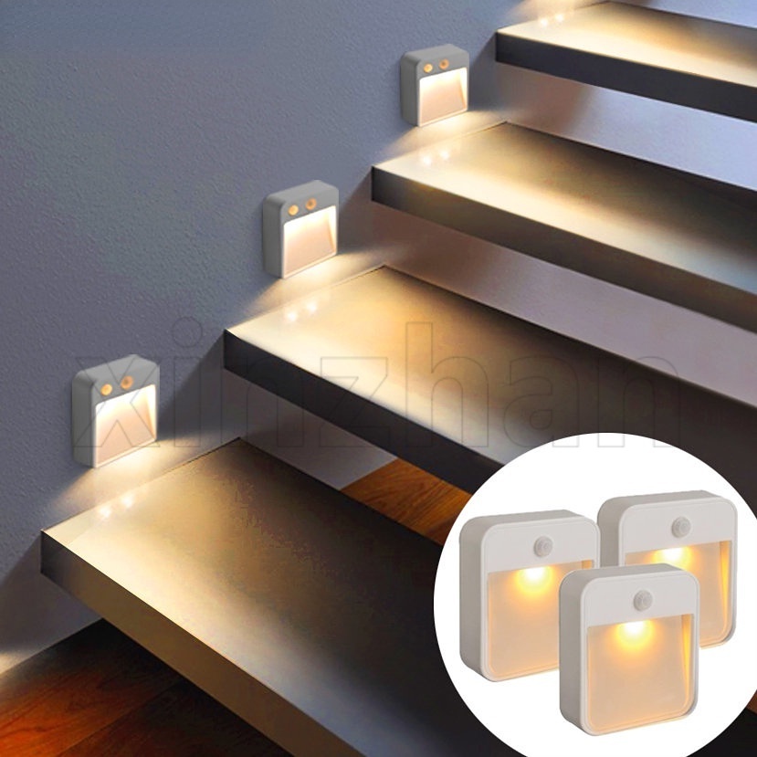 Portable Human Sensing Light Wall-mounted Infrared Induction Lamp ...