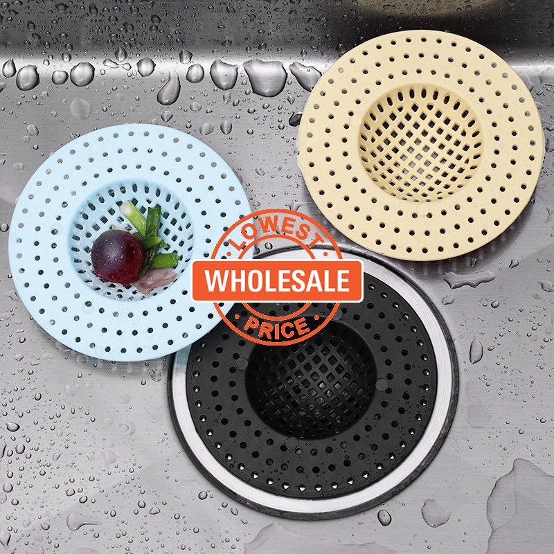 [Wholesale Price]Round Plastic Kitchen Sink Strainer Bathroom Shower