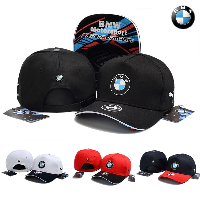 BMW Racing Baseball Cap New Adjustable Hats for Men and Women