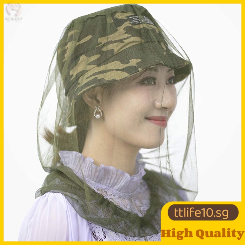 Head Net Face Mesh Head Cover from Fly Screen Mosquito Gnat and Other ...