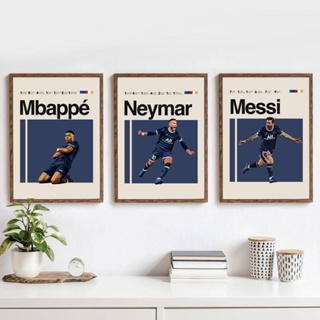 Kylian Mbappe Jersey Art, France, Football Wall Art, Minimalist