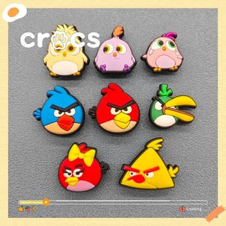 Angry Birds Game Croc Charms, Jibbitz, Clogs Set | Flap Into Fun With Playful Accessories!