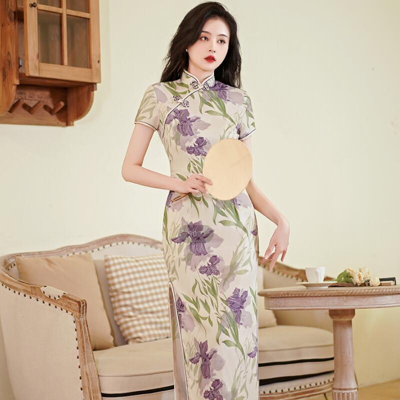 Chinese hotsell floral dress