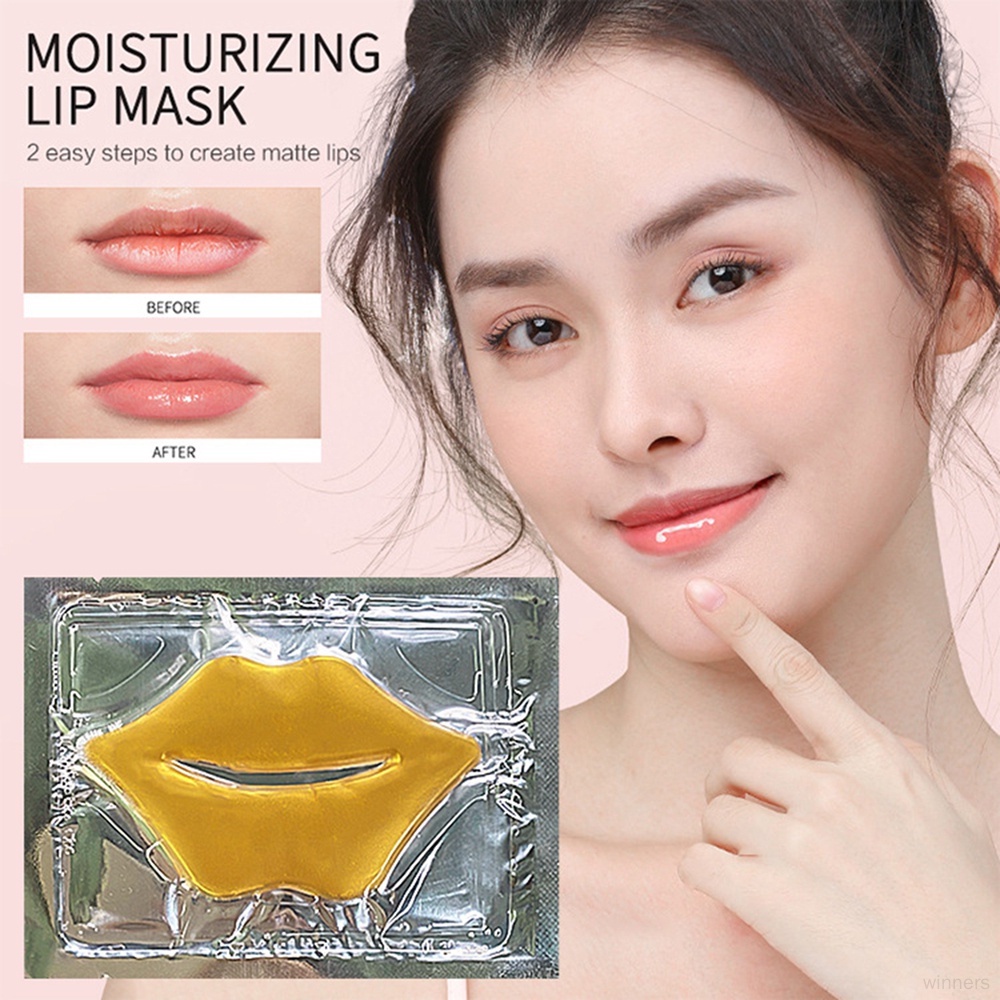 Lip Mask Moisturizing Collagen Honey Lip Mask Repairing Lip Lines ...