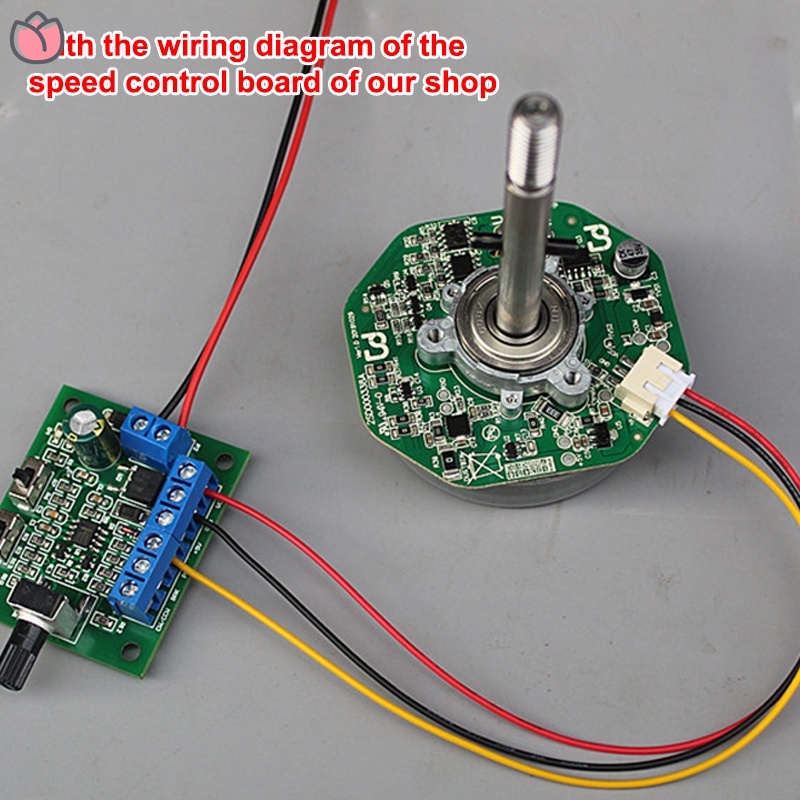 1pcs PWM speed controller brushless DC motor driver board regulator