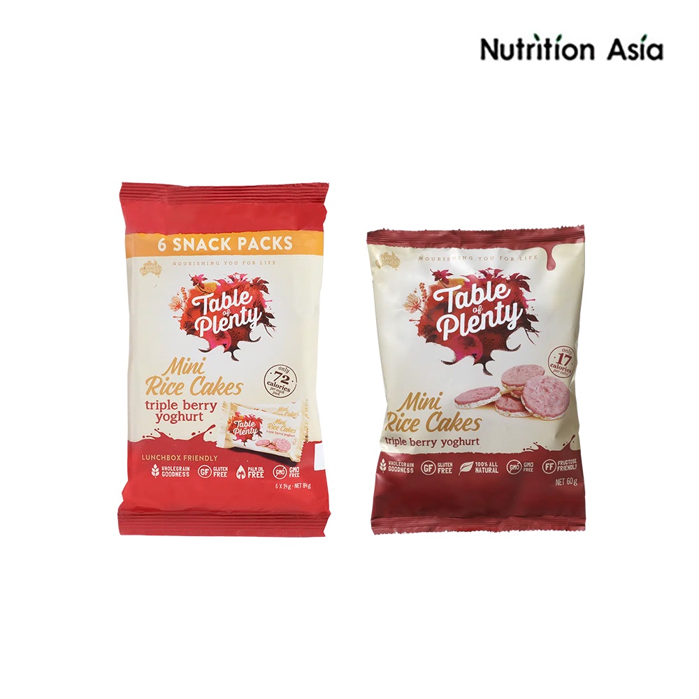Table of Plenty Mini Rice Cake Triple Berry Shopee Singapore