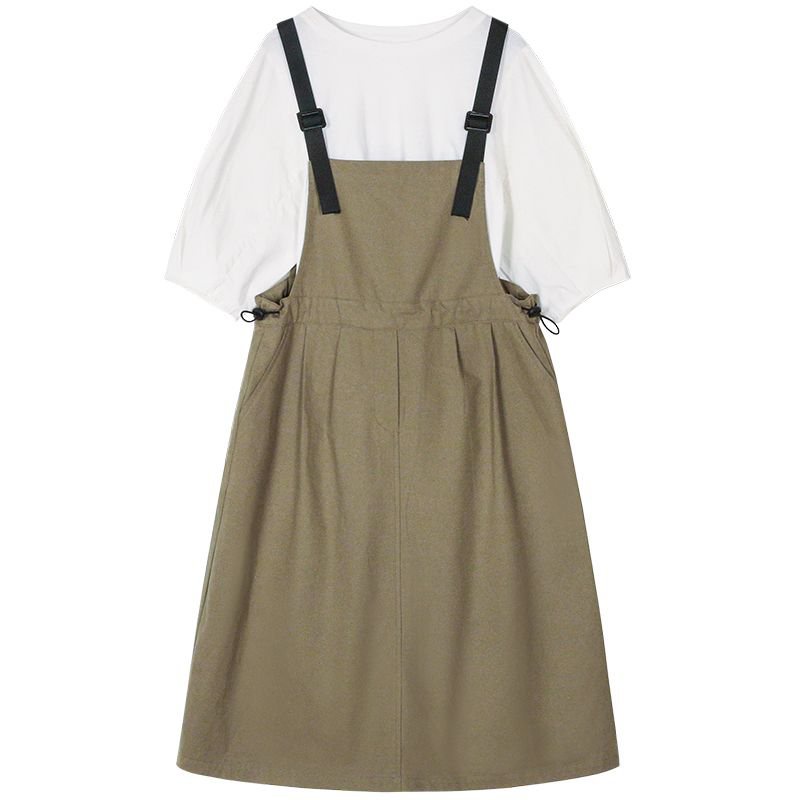 XY！Junior High School Students Spring and Summer Suspender Skirt Outfit ...