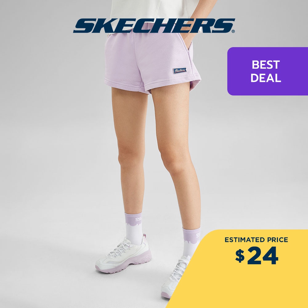 Skechers Women Relaxing Shorts - L122W108-00EW | Shopee Singapore