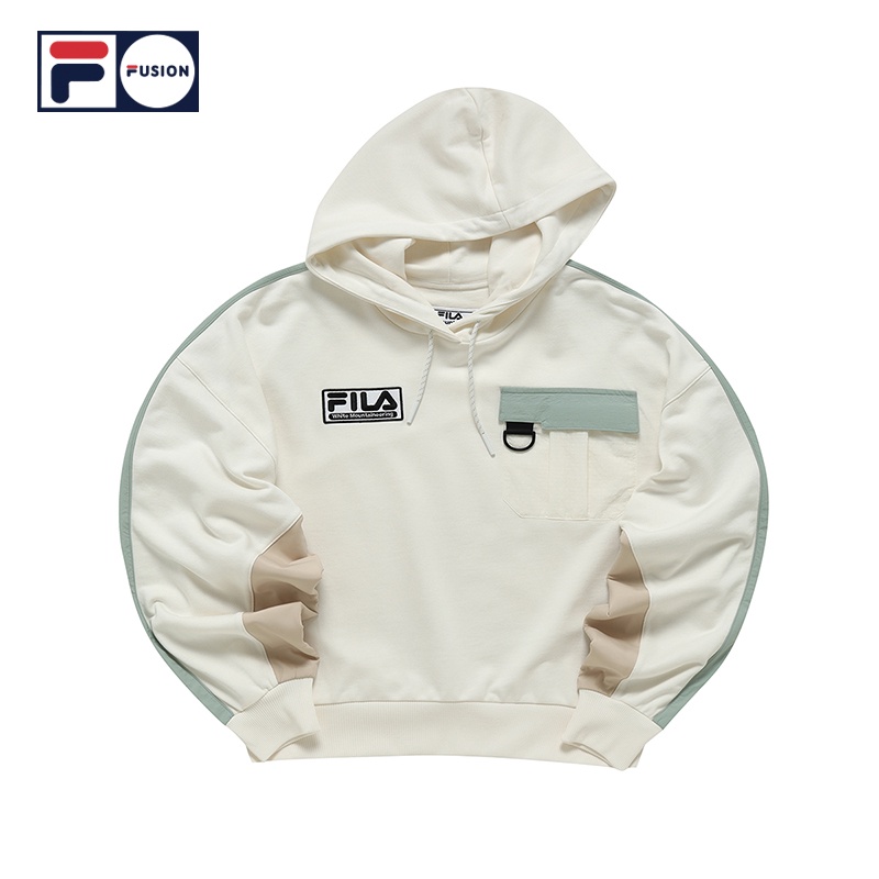 White clearance hoodie fila