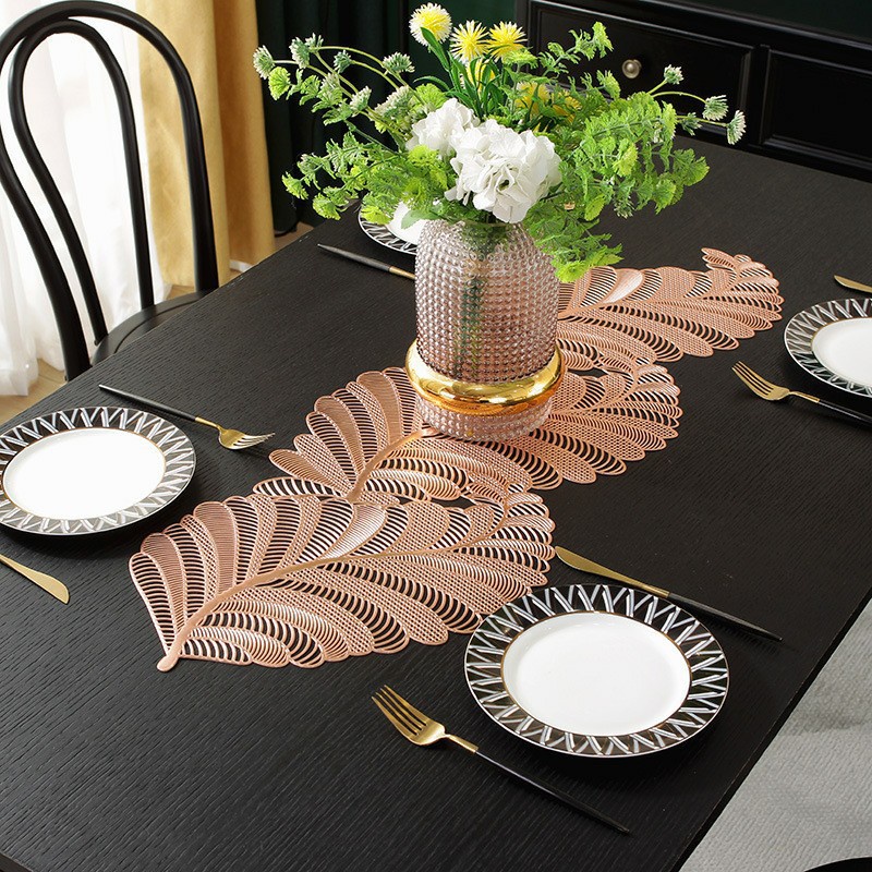 Evaahome Table Runner Modern Household High Grade Thickened Heat