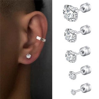 Mens hot sale bar earrings