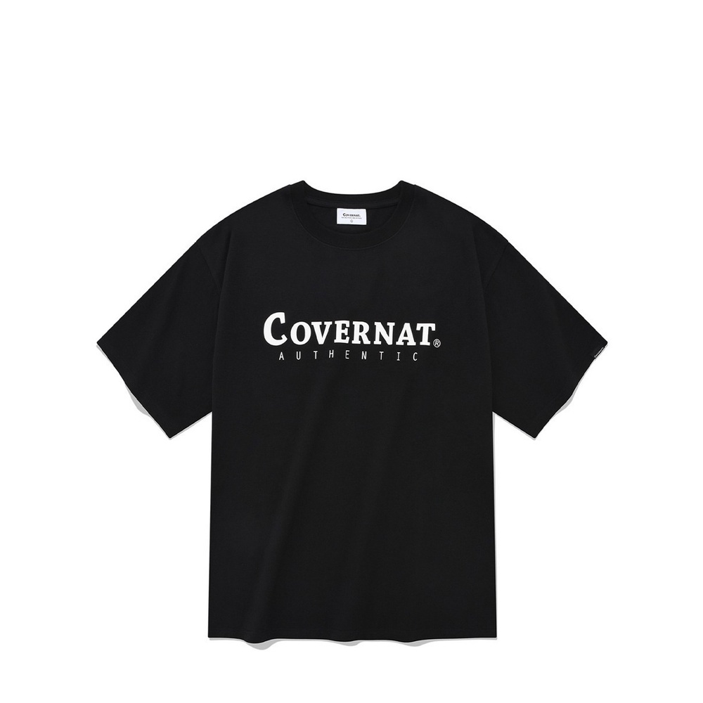 COVERNAT] 23SS AUTHENTIC LOGO T-SHIRT (BLACK) | Shopee Singapore