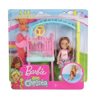 Genuine Barbie Club Chelsea Dolls and Ponies Playset