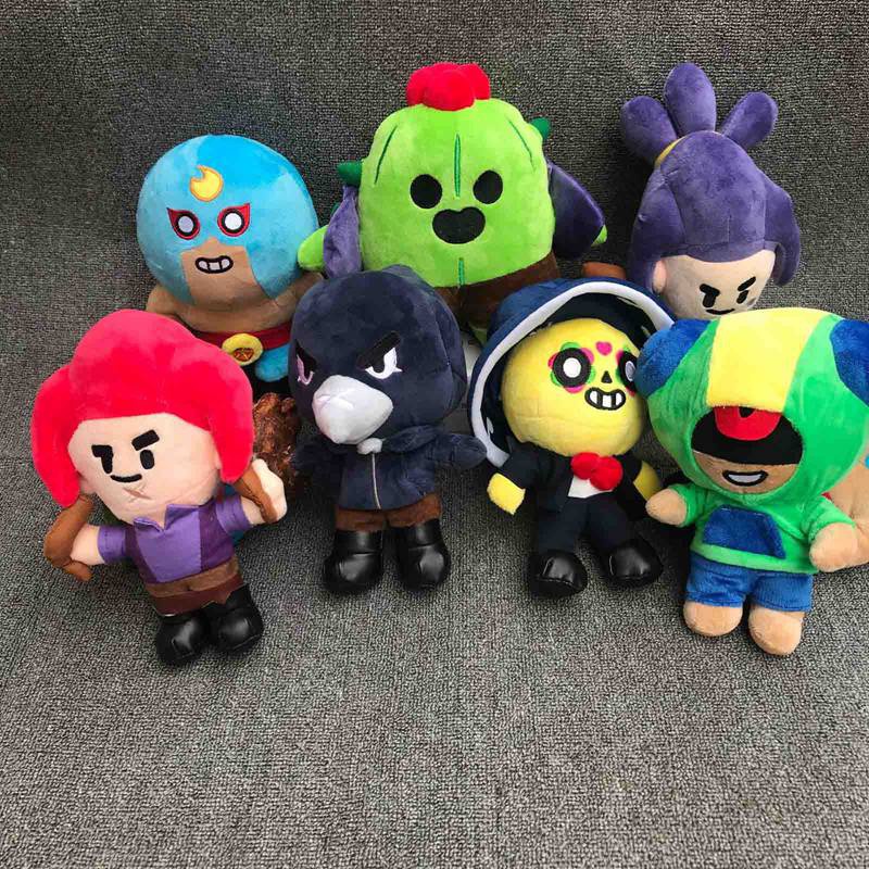 24 hours goods delivery in stock toy Supercell Brawl Stars Spike Plush VICy ZGHU Shopee Singapore