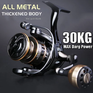 13+1BB Spinning Reel 3000 5000 Saltwater 5.5:1 Sea Fishing Reel & Spare  Line Cup 
