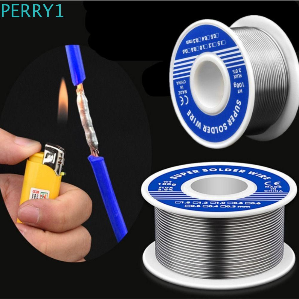 PERRY1 Welding Wire, Pole Piece Copper Iron Nickel Solder Wire, 0.8mm