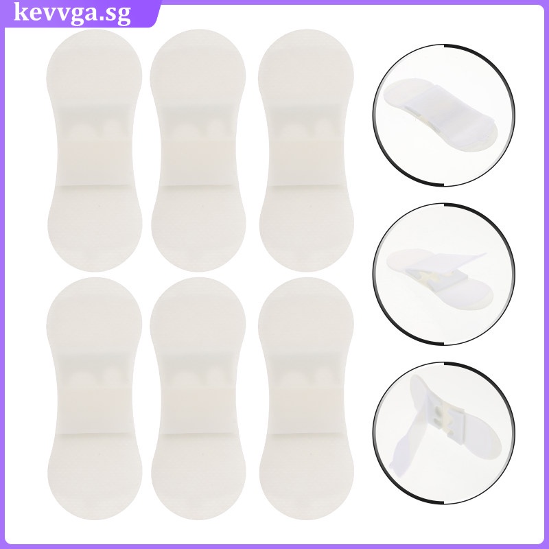6 Pcs Catheter Fixation Concealment Gastrostomy Tubes Sticker Leg Bands