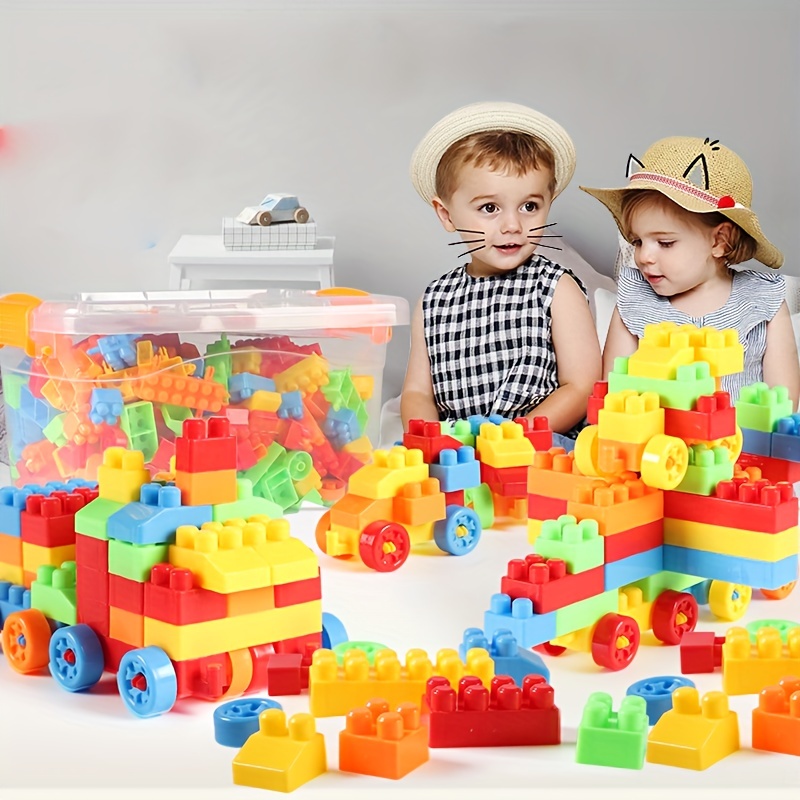 Large plastic blocks toddlers hotsell