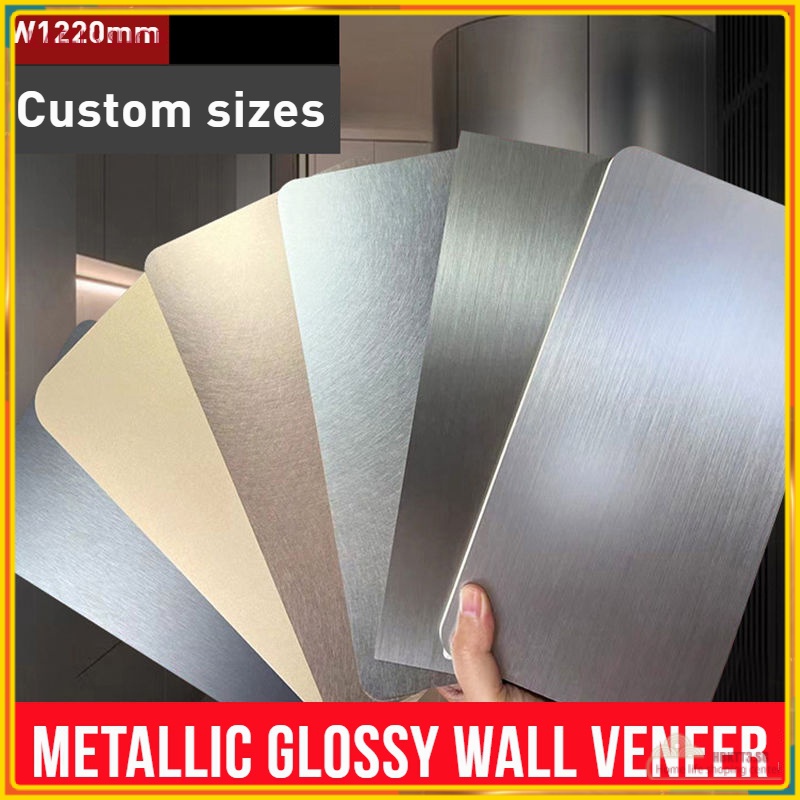 5Wallboard Metal Wood Decorative Panels Bamboo Charcoal Wood