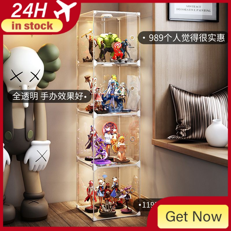 [in stock] fully transparent hand-held Display Cabinet Lego display ...