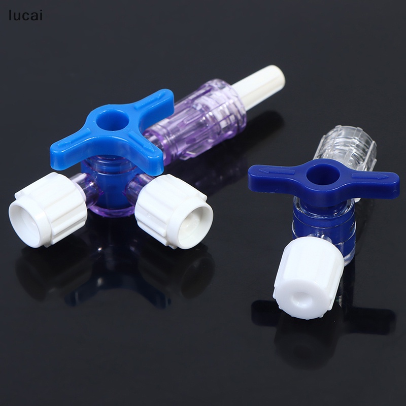Lucai Plastic Two Way Three Way Stop Cock For Clinical Hospital Luer Lock Adapter Lucai Shopee