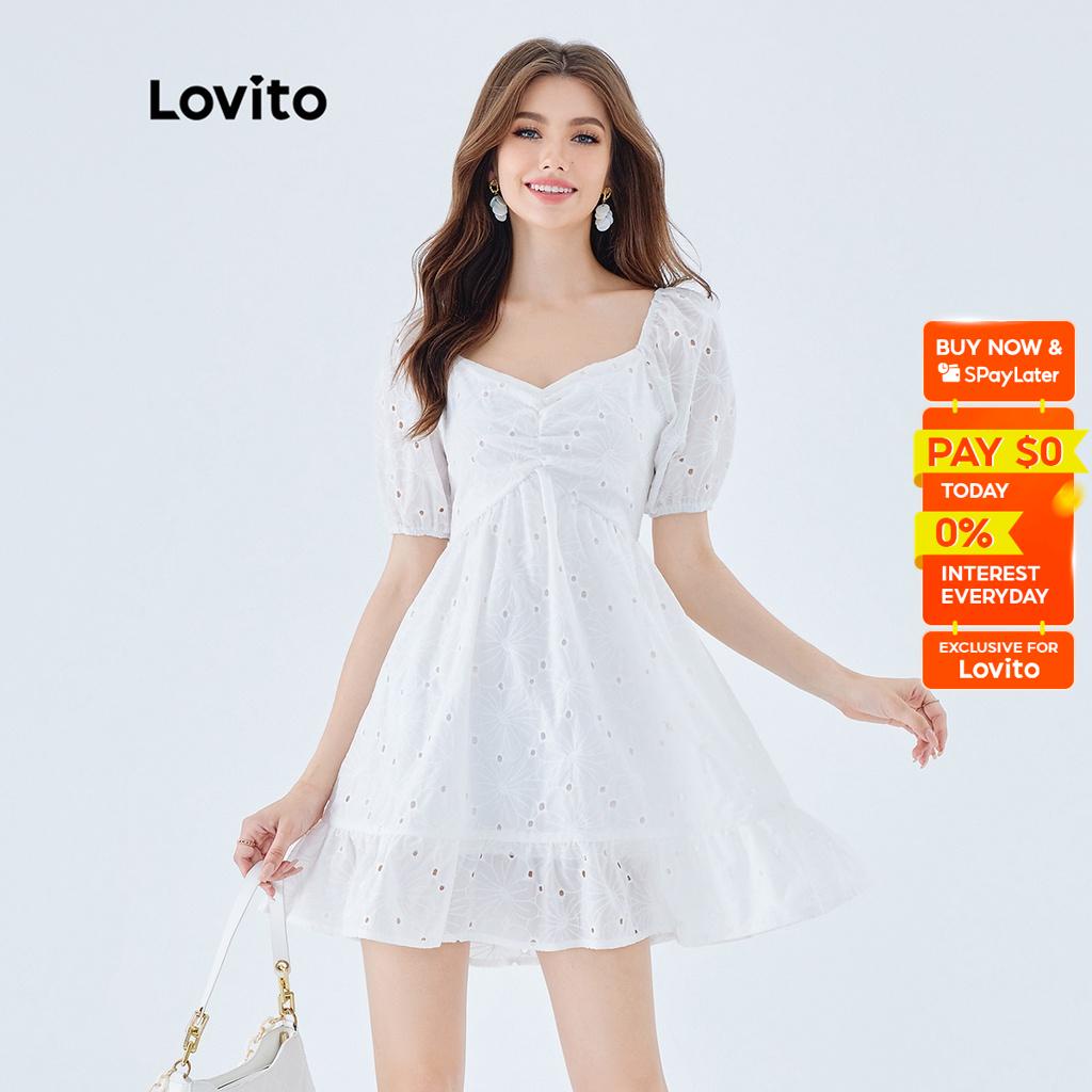 White dress for deals women casual