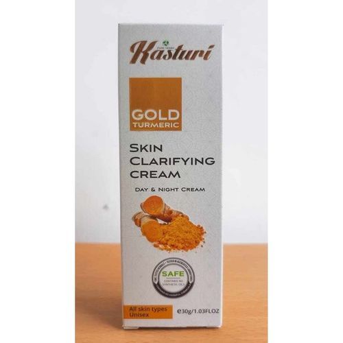 Kasturi Gold Turmeric Clarifying Day And Night Cream 30g Shopee Singapore