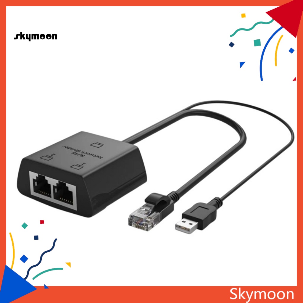 Skym* Splitter 100 Mbps Speed Divider Cable