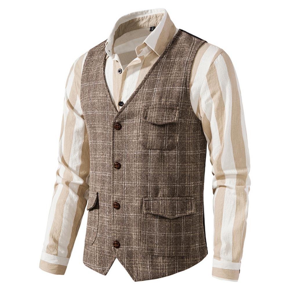 Men's fashion with on sale vest