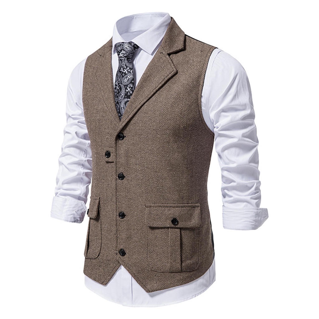 Mens double clearance breasted waistcoat