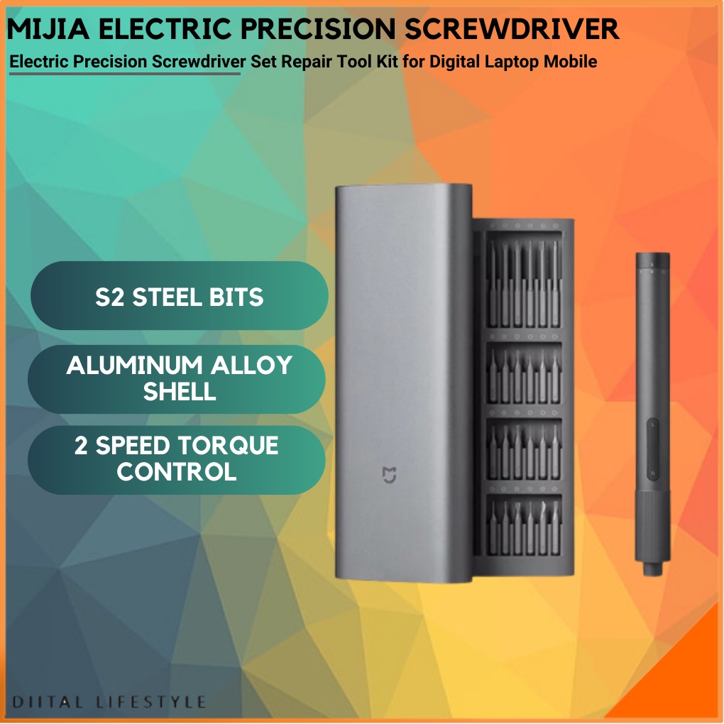 XIAOMI Mijia MJDDLSD003QW Electric Precision Screwdriver Set