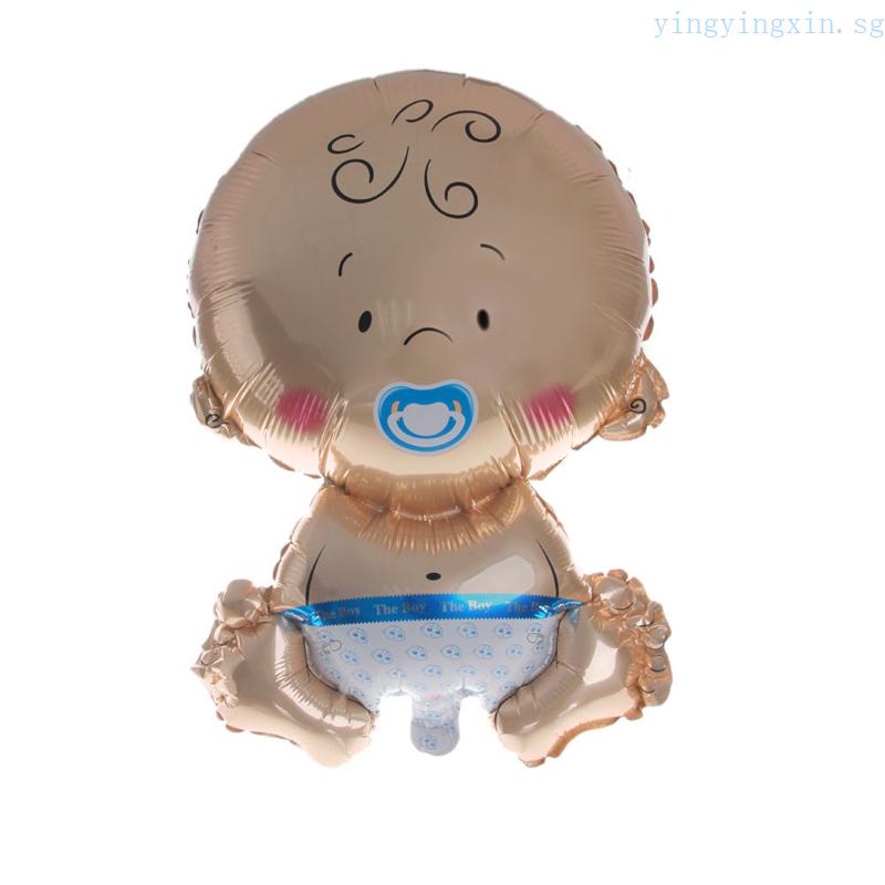 YIN Boy Girl Baby Shower Helium Balloons Christening Birthday