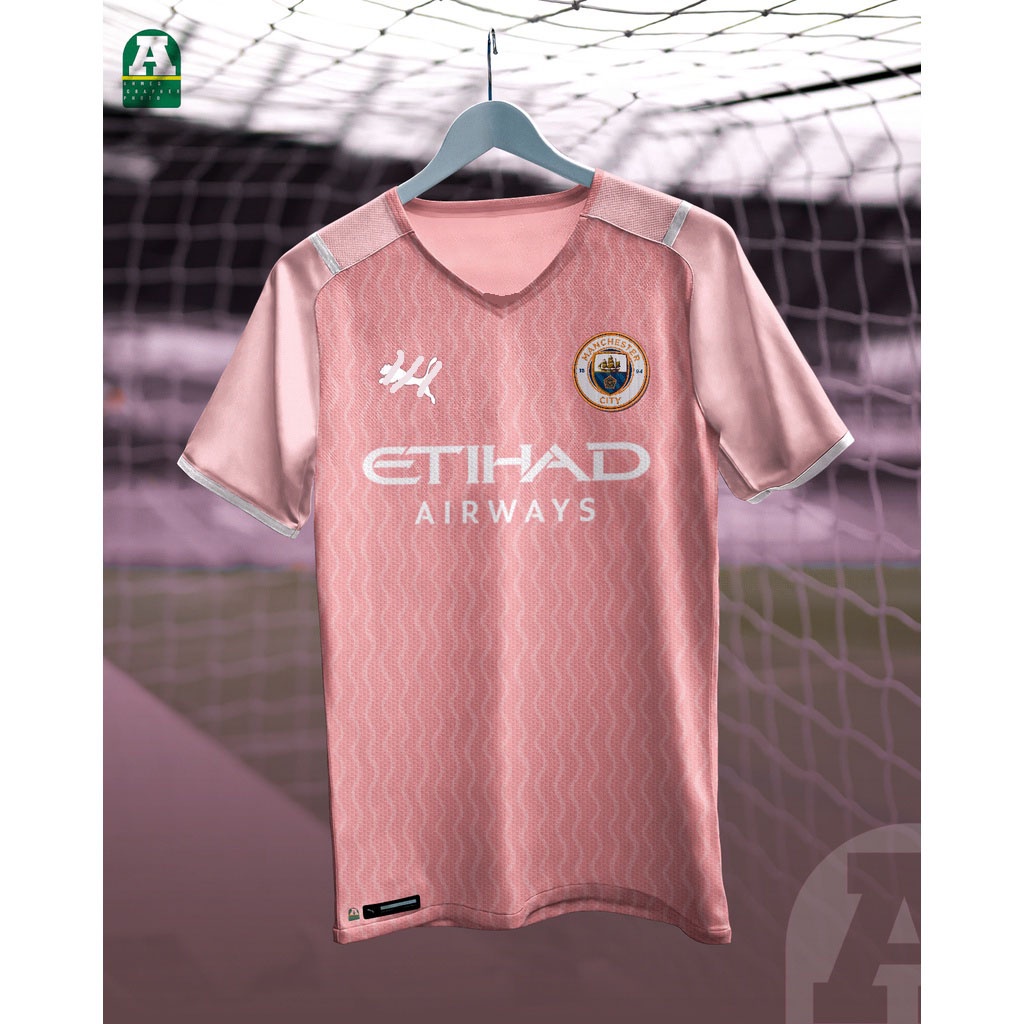 Manchester city hot sale pink jersey