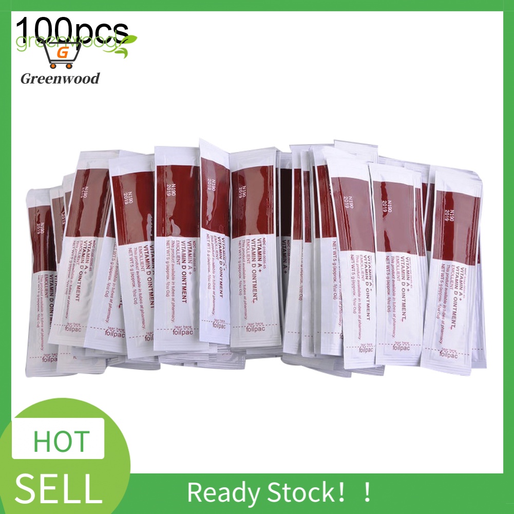 GRE 100Pcs Vitamin Ointment Anti Scar Permanent Tattoo Aftercare Cream Emollient Shopee Singapore