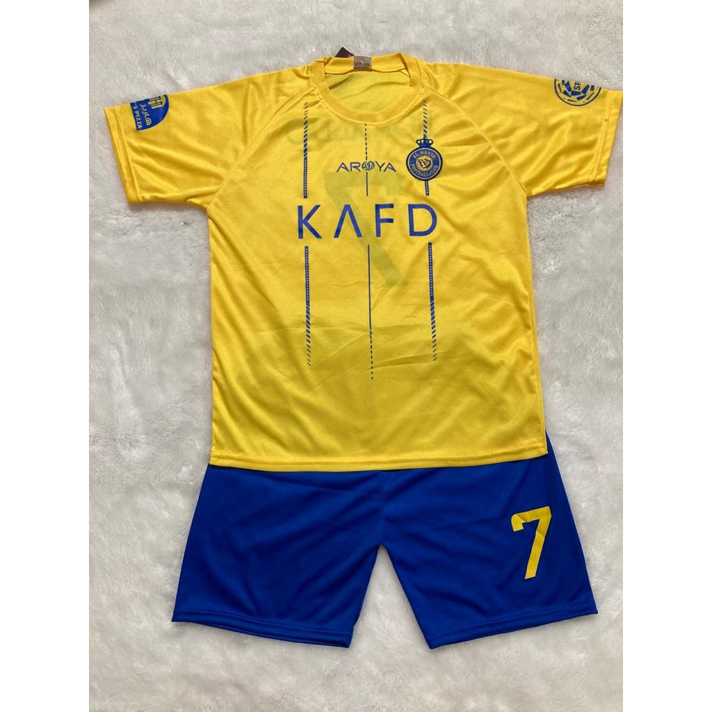 Ronaldo AL NASSER HOME JERSEY Suits Children's Football Shirts/Latest ...