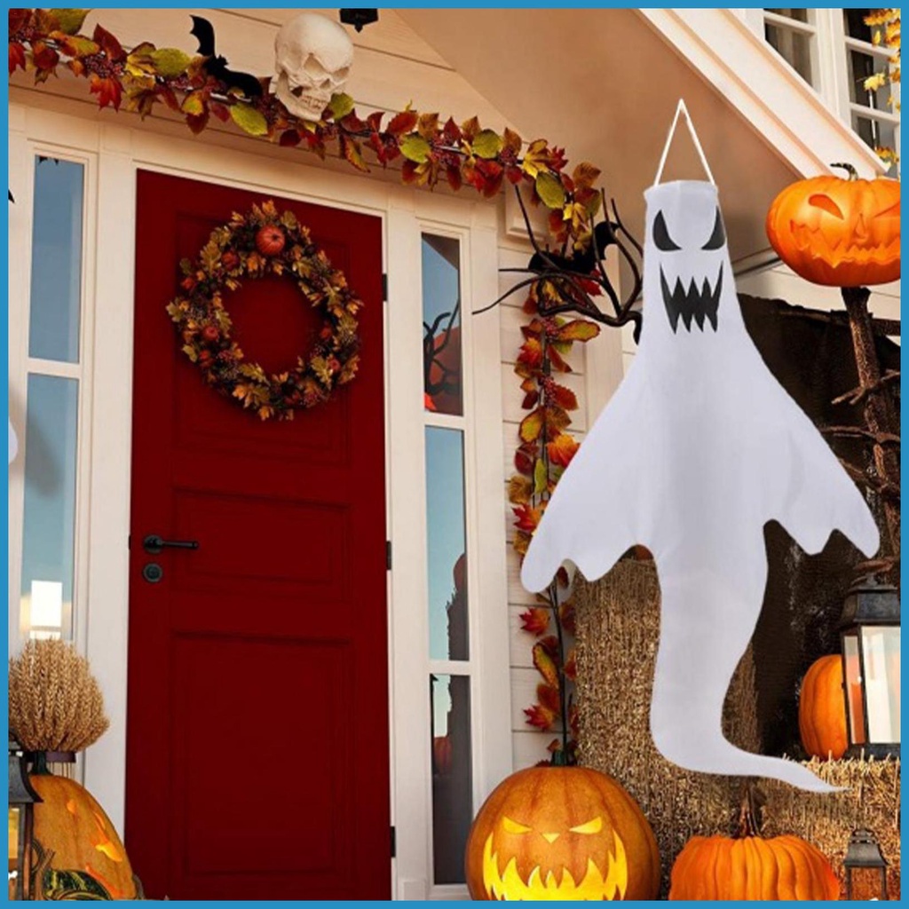 Halloween Lighted Ghost Decor Spooky Decorations Flying Led Light ...