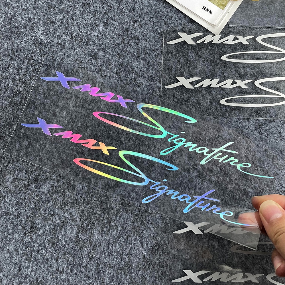 For YAMAHA XMAX 300 Xmax Signature Reflective Motorcycle Stickers ...