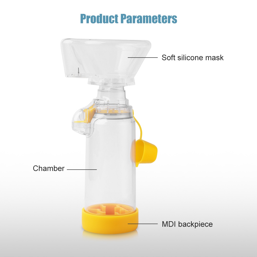 Salorie Aerosol Chamber Silicone Aerochamber Asthma Spacer Inhaler ...