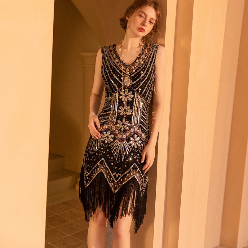 Roaring 20s hot sale sequin dress