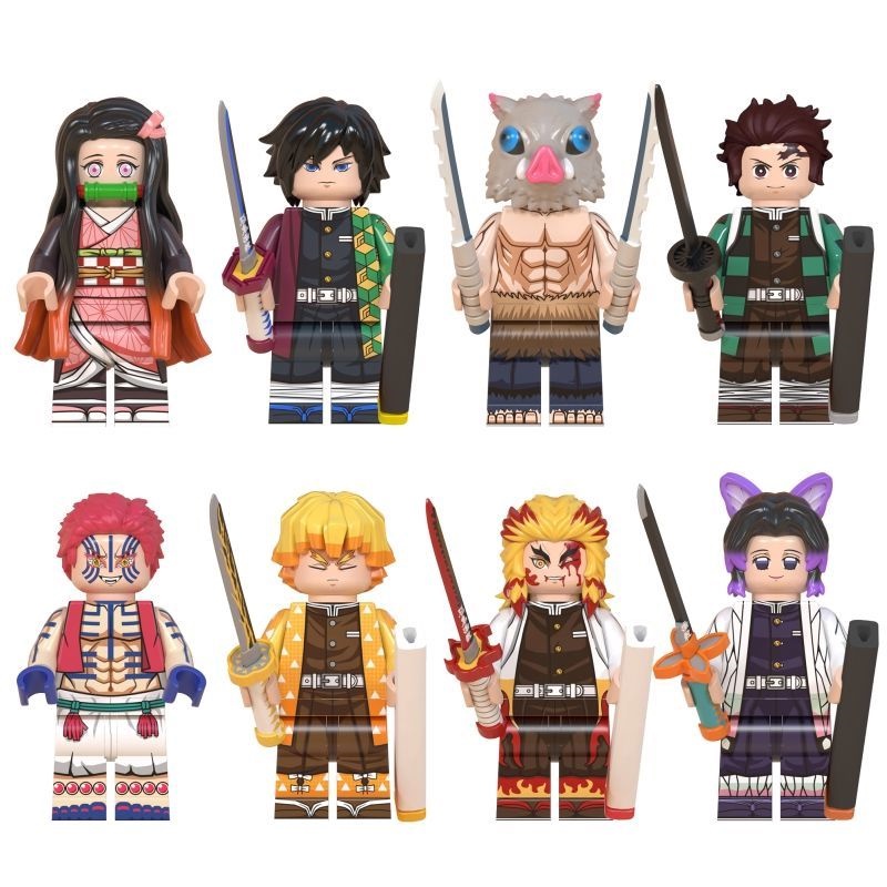 Butterfly Ninja Infinite Lego Building Blocks Minifigures Demon Slayer ...