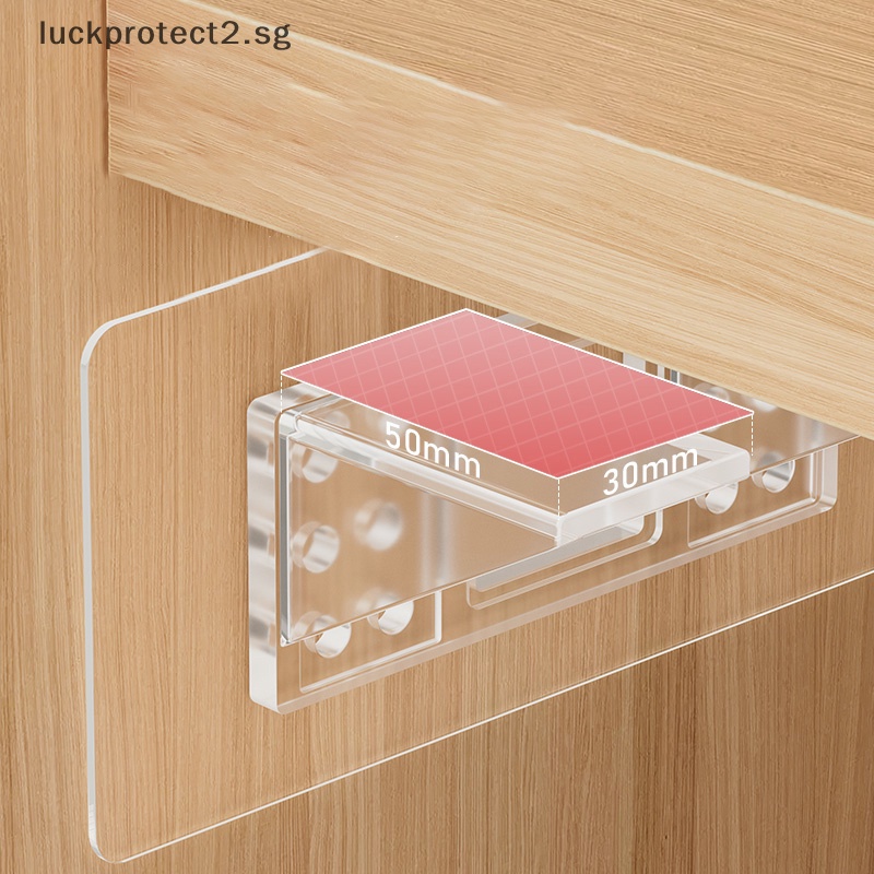  New 1pcs Adhesive Shelf Support Pegs For Kitchen Bedroom Closet