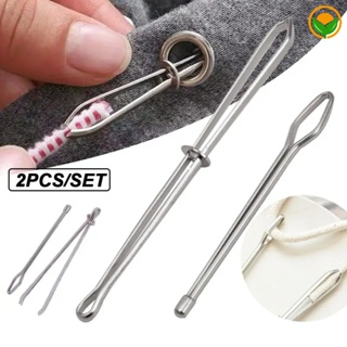 1/2pcs Garment Clips Needle Elastic Band Rope Wearing Threading Guide  Forward Device Tool For Wear Rope Sewing DIY Sewing Tools