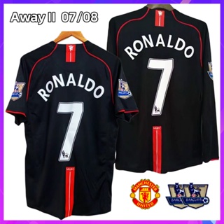 2007-08 Manchester United Away S/S No.7 RONALDO EPL 07-08 Premier League  jersey