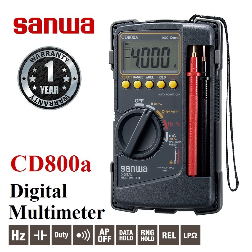 Sanwa CD800A Digital Multimeter (Japan) | Shopee Singapore