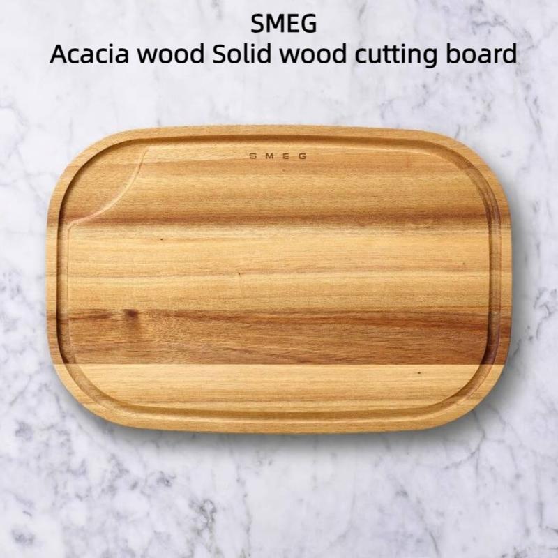 Smeg Acacia Wood Solid Wood Cutting Board Pine Cutting Board chopping ...