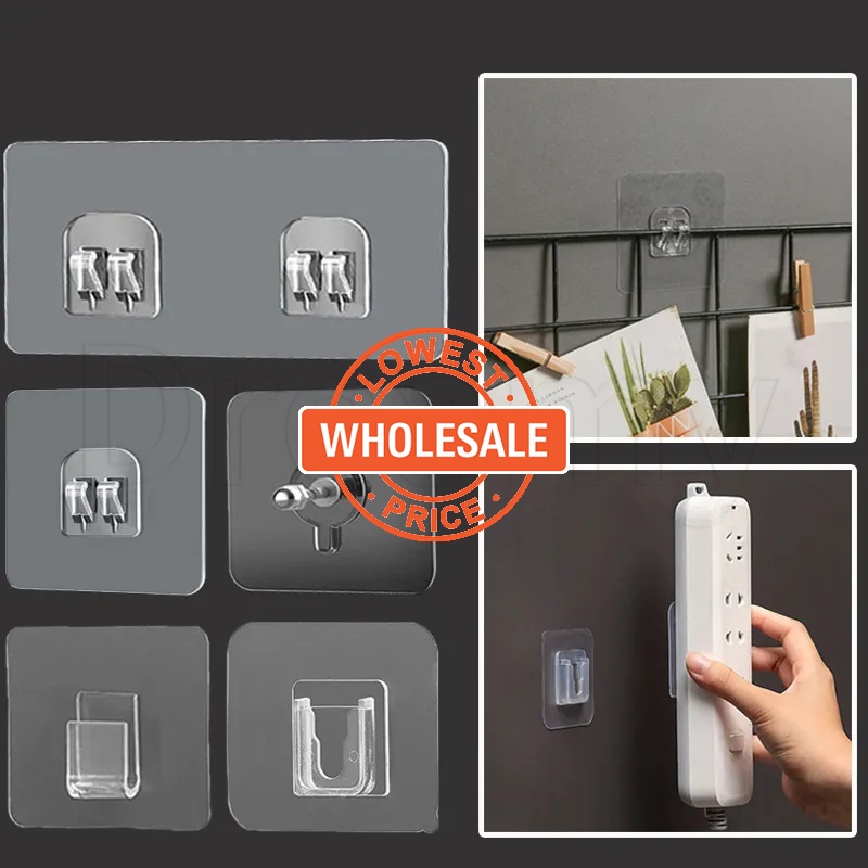 [Wholesale] Strong Load-Bearing Non Trace Stickers Hook / Waterproof ...