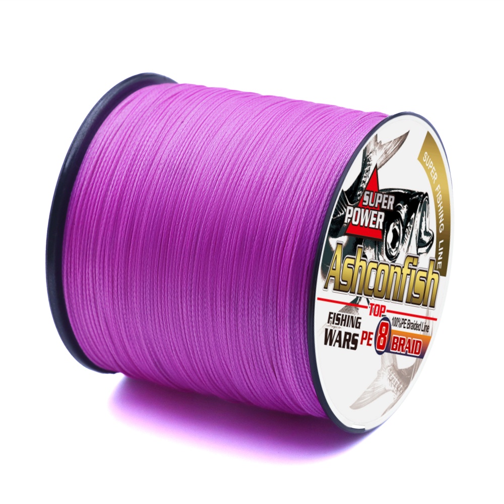 Ashconfish 8 Strands 300M Braided Fishing Line X8 PE Line Color Purple Pink  | Shopee Singapore